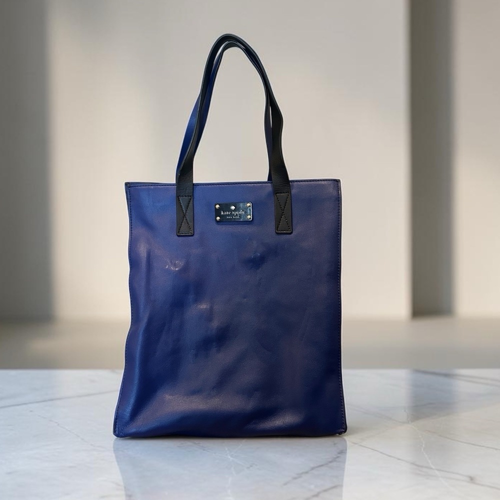 Kate Spade Blue Black Tote